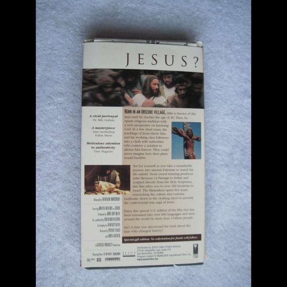 Jesus Inspirational Films Israel Prophet Christ VHS Cassette Tape Bundle for $1 - Picture 2 of 4